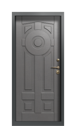 Дверь TermoPlus Ral 8025 Дымчатое Дерево 490