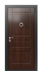 Дверь TermoWood Terma premium морадо черный vesuvio вид снаружи