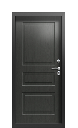 Дверь TermoWood Terma premium морадо черный vesuvio