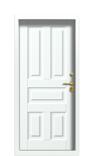 Дверь Termo Ral 9003 Kale 889 вид внутри