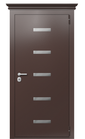 Дверь TermoPlus Ral 8017 Тик 525