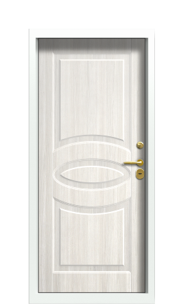 Дверь TermoPlus Ral 9005 Белая Эмаль 335