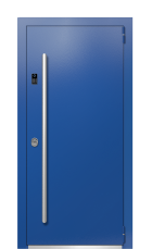 Дверь TermoPlus RAL 5005, Terma Лунный камень вид снаружи