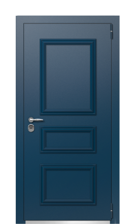 Дверь TermoPlus Del Mare Тёмно Синяя 327