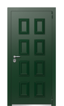 Дверь TermoPlus Patina Тёмно зелёное 452