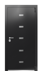 Дверь TermoPlus RAL 9005 RAL 9005 1139 вид снаружи