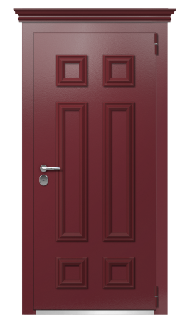 Дверь Termo Ral 3005 Ral 3031 615