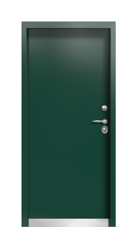 Дверь Termo Ral 6028 Ral 6005 667