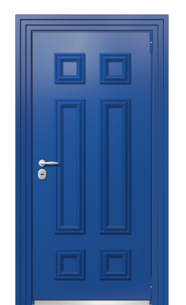 Дверь TermoPlus Ral 5005 Венге 636