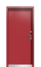 Дверь Termo Ral 9003 Ral 3031 52 вид внутри