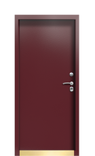 Дверь Termo Ral 3031 Ral 3005 612 вид внутри