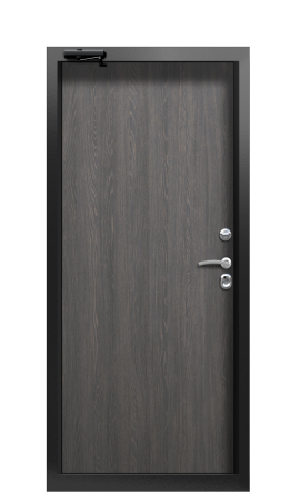 Дверь TermoWood Ral 9005 Морадо черный 1075