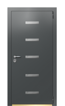 Дверь Termo Ral 7043 Ral 9003 207