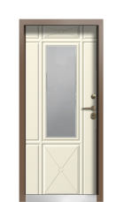 Дверь Termo Ral 8025 Слоновая Кость 348 вид внутри