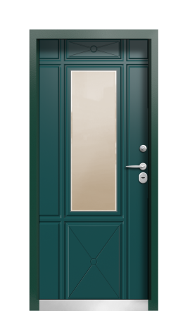 Дверь TermoWood Ral 8017 Ral 8025 999