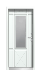 Дверь Termo Ral 9003 Securemme 634 вид внутри