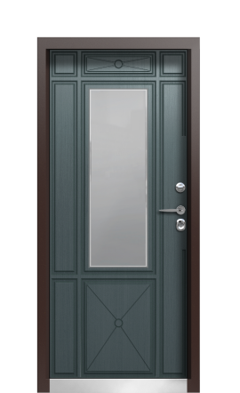 Дверь TermoPlus Ral 7009 Пепельный 1094