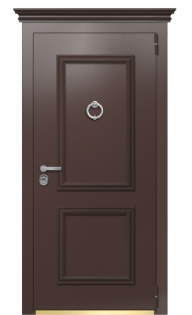 Дверь Termo Ral 8017 Ral 1019 54