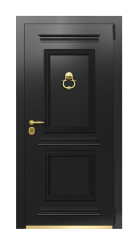 Дверь TermoPlus Ral 9005 Белая Эмаль 333 вид снаружи