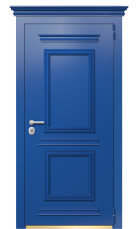 Дверь Termo Ral 5005 Del Mare 373 вид снаружи