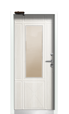 Дверь TermoWood Ral 9003 Белая Эмаль 592