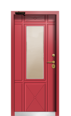 Дверь Termo Ral 3031 Securemme 552 вид внутри