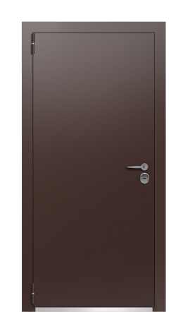 Дверь TermoPlus Tobacco Ral 8019 943