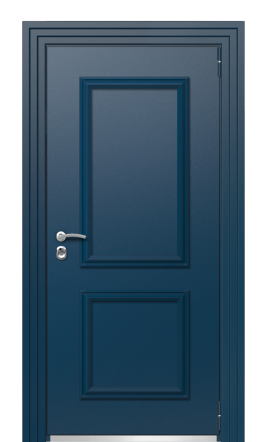 Входная дверь TermoPlus Del Mare Графитовое дерево 1054