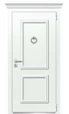 Дверь TermoPlus Ral 9003 Венге 197 вид снаружи