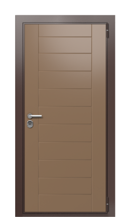 Дверь TermoWood Ral 8017 Тик 569