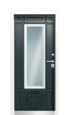 Дверь Termo Ral 9005 Securemme 660 вид внутри