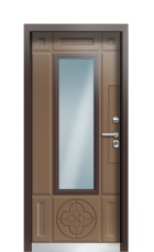 Дверь Termo Ral 8017 Kale 192 вид внутри