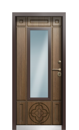 Дверь TermoPlus Ral 9003 Тик 358