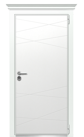 Дверь TermoWood Ral 9003 Милк 594