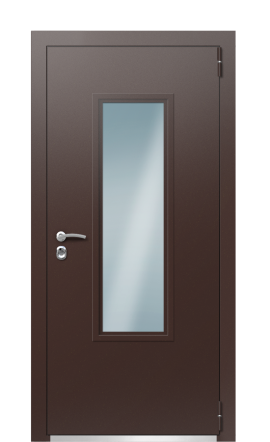 Дверь TermoPlus Tobacco Ral 8019 923