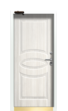 Дверь TermoWood Ral 9003 Белая Эмаль 593