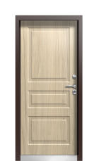 Дверь Termo Tobacco Сатиновое Дерево 56 вид внутри