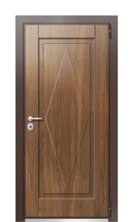 Дверь TermoWood Ral 8017 Греческий Платан 306