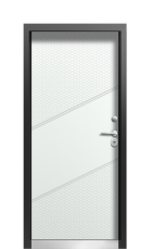 Дверь Termo Vesivio Ral 9005 731 вид внутри