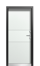 Дверь Termo Vesivio Ral 9005 732 вид внутри