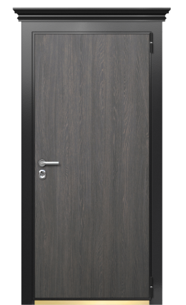 Дверь TermoWood Ral 9005 Морадо чёрный 655