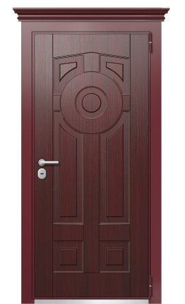 Дверь TermoWood Ral 3005 Тёмно Красный 310