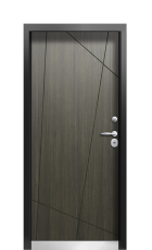 Дверь Termo Ral 8017 Венге 637 вид внутри