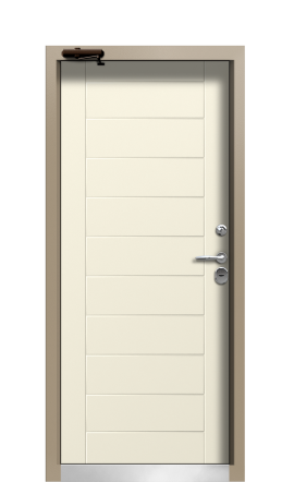 Дверь TermoWood Ral 1019 Слоновая Кость 598