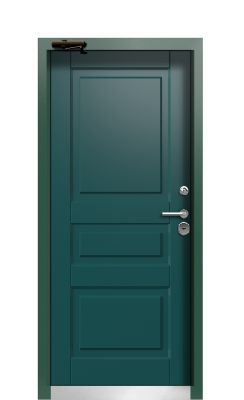 Дверь TermoWood Ral 1019 Ral 9003 600