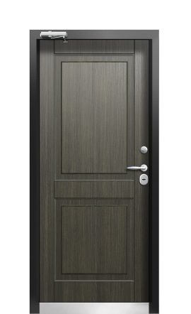 Дверь TermoPlus Ral 9005 Венге 514