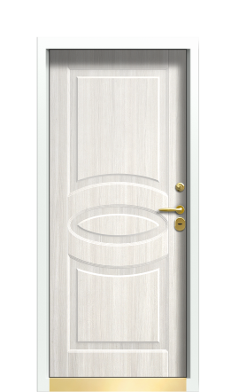 Дверь TermoPlus Ral 9005 Белая Эмаль 330