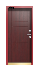 Дверь Termo Ral 9003 Милк 426 вид внутри