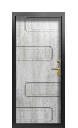 Дверь TermoWood Ral 9005 Джут белый 1467