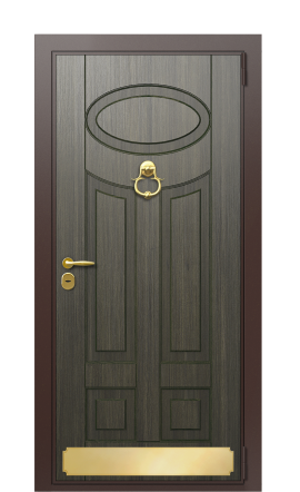 Дверь TermoWood Tobacco Коньячный дуб 1515